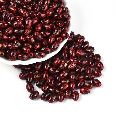 Oval Glass Seed Beads SEED-T009-02H-1