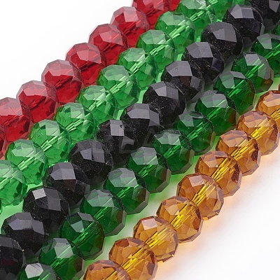 Handmade Glass Beads GR12mmY-M2-1