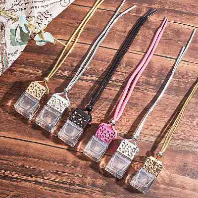 Car Air Freshener Perfume Bottle HJEW-PH0001-23-1