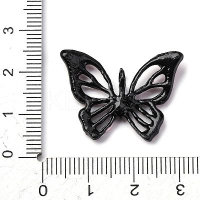 Spray Paint Alloy Rhinestones Pendants LS-ALRI-E130-01EB-01-1