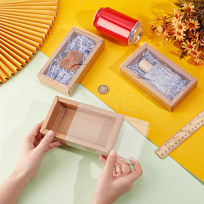 Rectangle Kraft Paper Drawer Boxes CON-WH0089-119C-1
