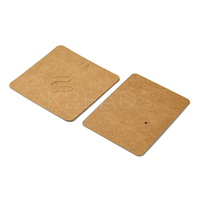 40Pcs 4 Styles Paper Jewelry Display Cards Sets CDIS-FS0001-01-1