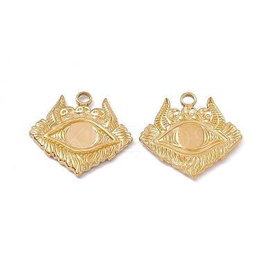 Ion Plating(IP) 304 Stainless Steel Pendants STAS-B031-24G-1