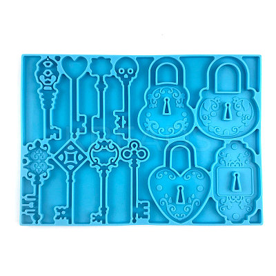 Rectangle Shape Keychain Molds Food Grade Silicone Molds SIMO-PW0001-360B-1