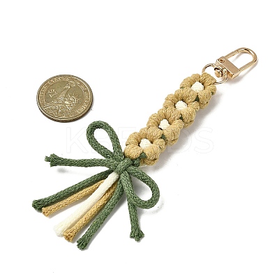 Cotton Pendant Decorations HJEW-TA00396-02-1
