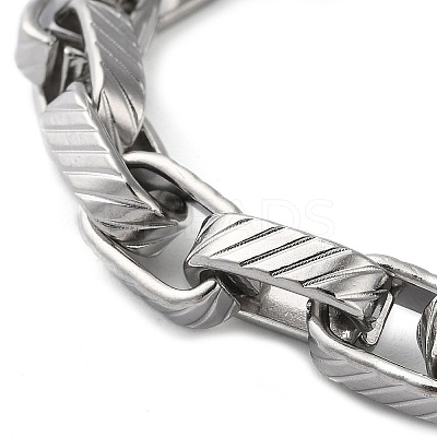 Non-Tarnish 304 Stainless Steel Box Chain Bracelet LS-STAS-Z055-06P-1