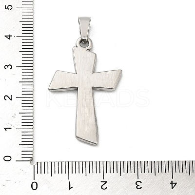 304 Stainless Steel Pendants STAS-P400-11C-P-1