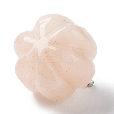 Natural Rose Quartz Display Decorations DJEW-PW0009-007E-1
