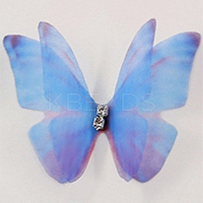 Gradient Color 2-Layer Fibre Tulle Ornament Accessories FIND-WH0101-02F-1