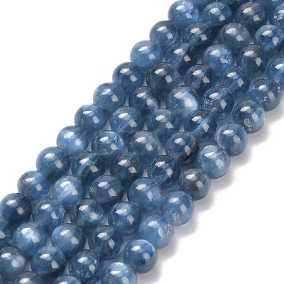 Natural Kyanite Beads Strands G-C259-B01-8mm-02-1