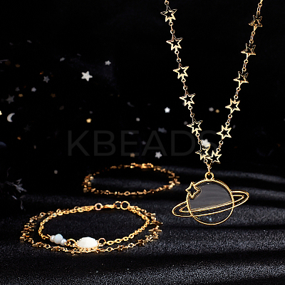 2M Brass Star Link Chains DIY-CA0002-11-1