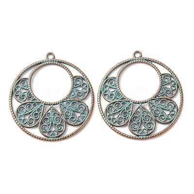 Tibetan Style Alloy Pendants FIND-B055-02B-1
