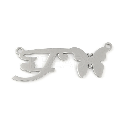 Non-Tarnish 304 Stainless Steel Pendants STAS-L279-002P-F-1