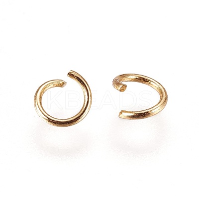 304 Stainless Steel Open Jump Rings STAS-I097-081D-G-1