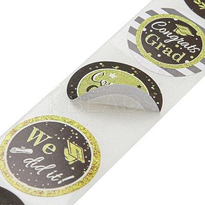 Graduation Theme Stickers Roll DIY-H167-04A-1
