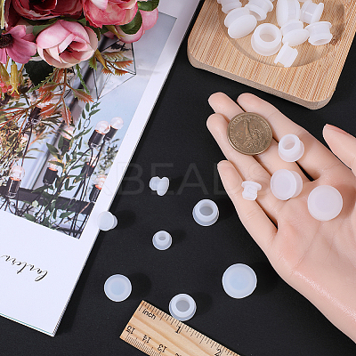 24Pcs 4 Style Silicone Bottle Seal Plug AJEW-GF0008-11C-1