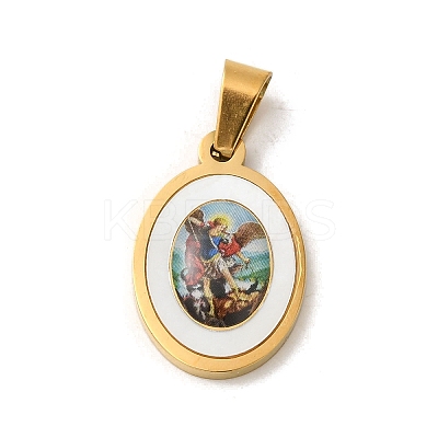 Ion Plating(IP) 304 Stainless Steel Pendants STAS-C103-03G-03-1