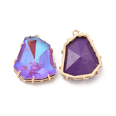 K9 Glass Pendants KK-E071-08KCG-1