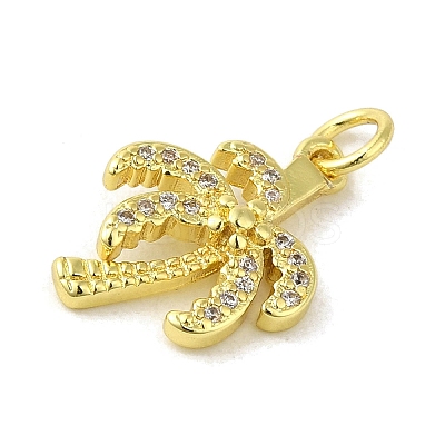 Brass Micro Pave Cubic Zirconia Pendants KK-M283-14A-01-1