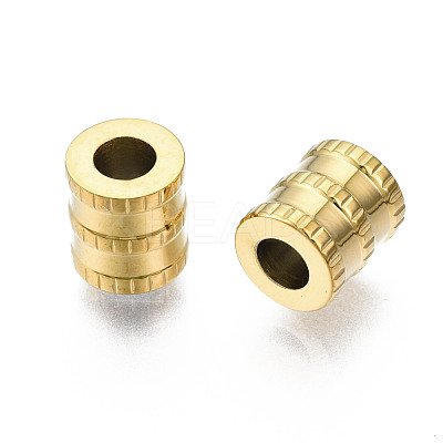316 Surgical Stainless Steel Beads STAS-N097-064LG-1