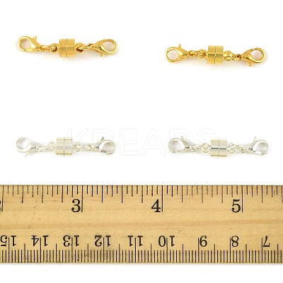 12Sets 2 Colors Brass Magnetic Clasps Converter KK-FS0001-95-1
