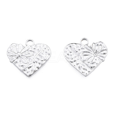 Non-Tarnish 201 Stainless Steel Pendants STAS-N098-242P-1