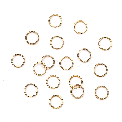 Iron Split Rings JRD8MM-01G-01-NF-1