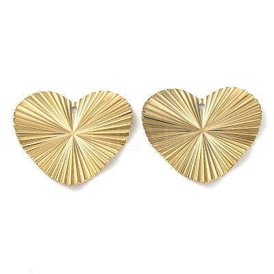 304 Stainless Steel Pendants STAS-Q308-02G-1