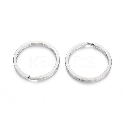 Tarnish Resistant 304 Stainless Steel Split Key Rings LS-STAS-I123-23E-1