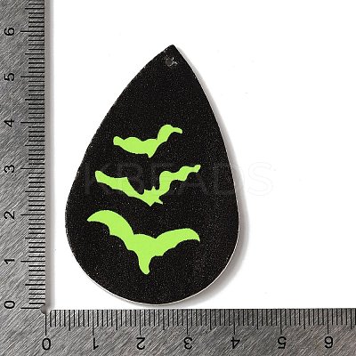 Halloween Imitation Leather Pendants FIND-K017-04D-01-1