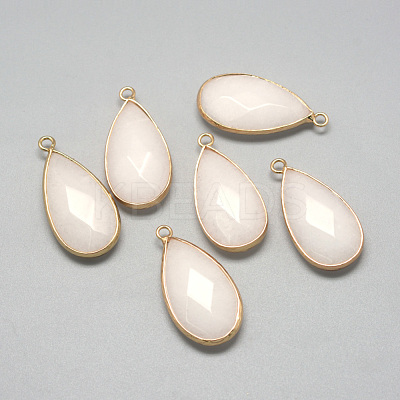 Natural White Jade Pendants G-S221-01G-1