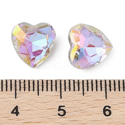 Glass Rhinestone Cabochons RGLA-L029-08A-VLLA-1