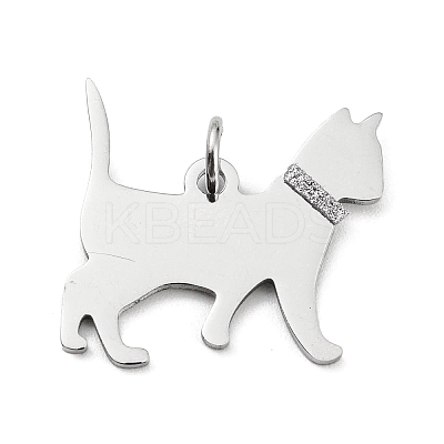 Non-Tarnish 304 Stainless Steel Pendants X-STAS-E205-06P-1