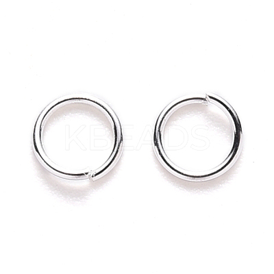 Brass Open Jump Rings X-KK-S358-001S-1