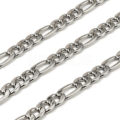 316 Surgical Stainless Steel Figaro Chains CHS-H114-09B-P-1
