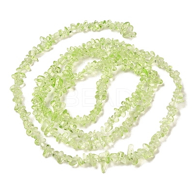 Transparent Glass Beads Strands GLAA-P060-01C-18-1
