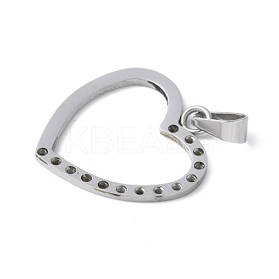 304 Stainless Steel Pendants STAS-S162-23P-1