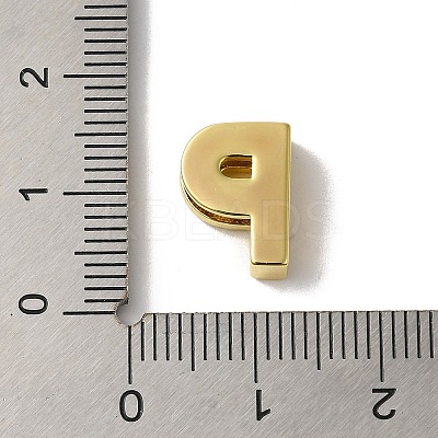 Brass Micro Pave Cubic Zirconia Beads KK-H487-25G-16-1