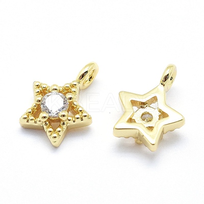 Brass Charms KK-P155-39G-04-NR-1