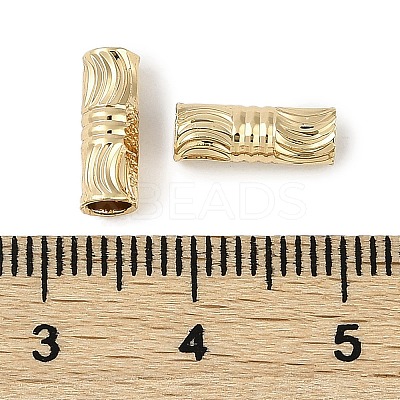 Brass Tube Beads KK-I719-14G-1