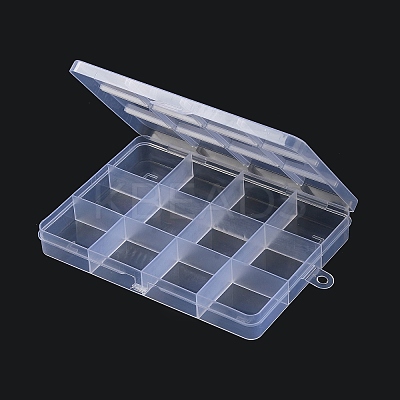 Rectangle Polypropylene(PP) Bead Storage Container CON-F020-01-1