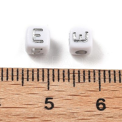 Opaque Acrylic Beads OACR-D282-06E-1