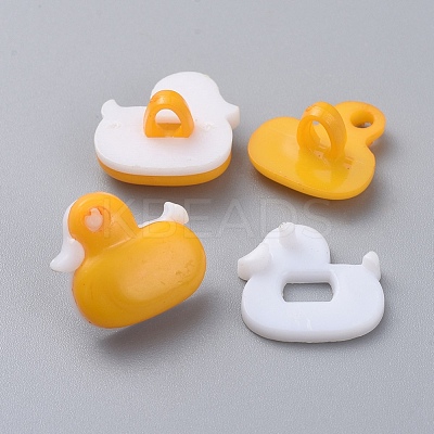 Acrylic Shank Buttons BUTT-E046-08-1