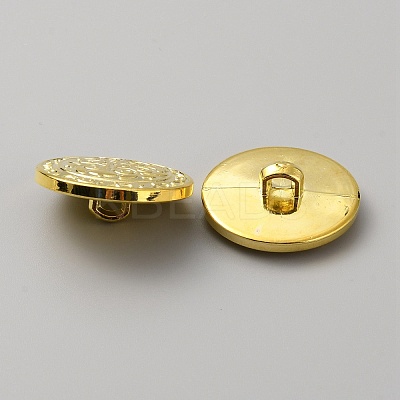 ABS Plastic Shank Buttons KY-WH0038-06G-1