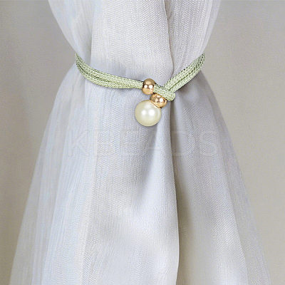 4Pcs 2 Colors Polyester Curtain Tiebacks AJEW-DR0002-20A-1