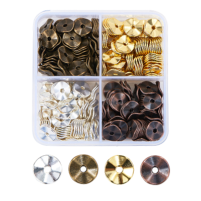 Tibetan Style Alloy Wavy Spacer Beads PALLOY-CJ0001-53-NR-1