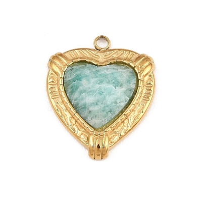 Natural Amazonite Faceted Pendants GG-CBA52DC-01A-G-1