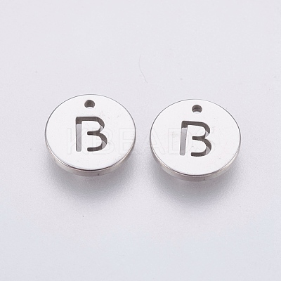 Non-Tarnish 304 Stainless Steel Charms STAS-P225-104P-03-1