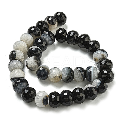 Natural Agate Crystal Beads Strands G-P546-B02-02-1