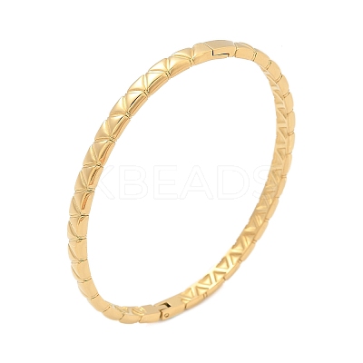 304 Stainless Steel Bangles for Women AJEW-P127-10G-1